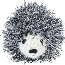 Zilli Kedi Oyuncağı El Örgüsü Kirpi Oyuncak