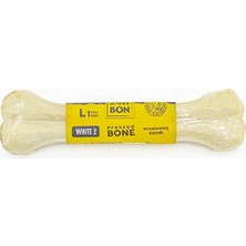 Delibon 7cm Gerçek Deriden Pres Kemik, 22 CMX1PCS., Beyaz
