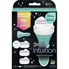Intuition Sensitive Care Avantaj Paketi, 3 Yedek Bıçaklı Kadın Tıraş Makinesi