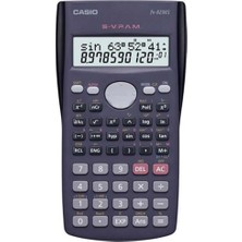 Casio FX-82MS Bilimsel Hesap Makinesi 240 Fonksiyonlu S-V.P.A.M. Ekran Özellikli