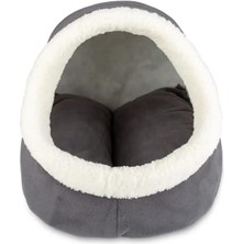 Bypet Alaska Kedi Yuvası Yıkanabilir, Gri