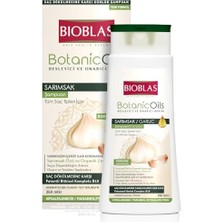 Bioblas Sarımsak Özlü Saç Dökülmesine Karşı Bitkisel Şampuan – Organik Zeytinyağlı, Kompleks B19, Güçlendirici & Onarıcı Etki, 360 ml