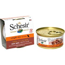 Yetişkin Kedi Konservesi 70 gr Ton Balıklı + Somonlu