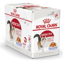 Royal Canin Instinctive Jelly Pouch Yaş Kedi Maması, 85 gr x 12 Adet