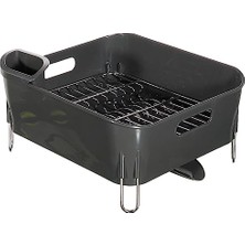 Bianka Paslanmaz Bulaşıklık Gri KÜÇÜK37*33*17 cm D-14650