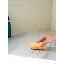 Toz Ustası Mikrofiber Temizlik Süngeri, Çok Amaçlı Nemli Silgi, Mutfak Tezgahları, Banyo Küvetleri, Fayanslar, Sert Zeminler Için