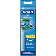 Oral-B Precision X-Filament Şarjlı Diş Fırçası Yedek Başlığı 4 Adet