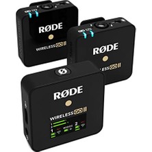 Røde Wireless Go Iı, Çift Kanallı, Kayıt Edicili Telsiz Mikrofon Sistemi