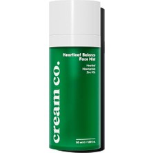 Cream Co. Gözenek Sıkılaştırıcı Ferahlatıcı Yüz Spreyi, Heartleaf Face Mist, Niacinamide, Tüm Cilt Tipleri, 50 ml