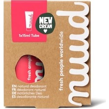 Starter Pack 15ML - 72 Saat Etkili, %100 Doğal & Vegan Parfümsüz Krem Deodorant