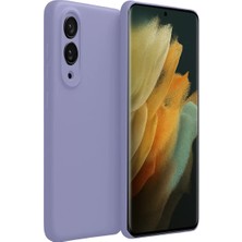 Newface Samsung Galaxy S25 Edge First Silikon - Lila