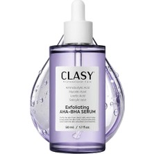 Cilt Tonu Eşitleyici Peeling Serum – Aha Bha Eksfoliyan & Gözenek Temizleyici | Salisilik Asit & Glikolik Asit ile Aydınlatıcı, Anti-Aging Cilt Bakımı, 50 ml