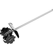 + CTA9500 24,1 cm Kültivatör Ataşmanı 56 Volt Lityum-Iyon Çok Kafa Sistemi, Beyaz