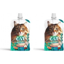 Cat Et Ezmesi Somon-Kızılcık 100 gr 2li Paket