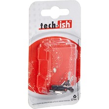 Tek-Iş Izoleli Kablo Ucu Yk DIN46228 UY3015 10 Adet, Gümüş/siyah