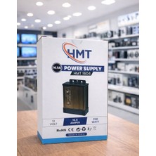 UMD 12V 16.5A 200W İç Mekan  Adaptör Güç Kaynağı | Dış Mekan Uyumlu Yağmur Korumalı | LED Şerit, Güvenlik Kamerası ve Elektronik Cihaz Uyumlu Trafo