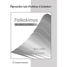 Palme Yayınevi Fizikokimya Levine Problem Çözümleri