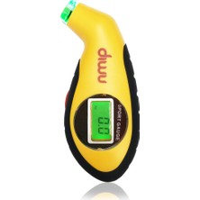 Diwu Dijital Lastik Hava Basıncı Ölçer Aydınlatmalı Ergonomik Tasarım 110 x 44 x 26 mm Her Türlü Lastik İçin