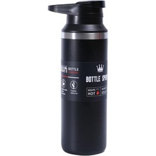 Çelik Içli Termos 500 ml Siyah SKM018