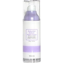 Bibimcos Retinal Gece Kremi, Retinol ve Bakuchiol Içeren Yaşlanma Karşıtı Nemlendirici 30 gr