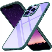 Newface iPhone 14 Pro Max Kılıf Power Silikon - Koyu Yeşil