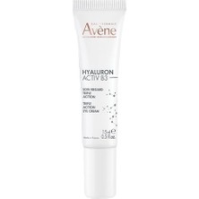 Hyaluron Activ B3 Hyaluronik Asit ve Niasinamid Göz Çevresi Kremi Aydınlatıcı Etkili 15 ml