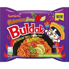 Buldak Habanero Lime Acılı Tavuk Aromalı