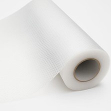 Orret Home 10 m×45 cm Eva Pıtırcık Raf ve Çekmece Örtüsü – Kesilebilir Şeffaf Silikon & Eva Kaymaz Mat, Mutfak Dolabı, Buzdolabı ve Çekmeceler Için Koruyucu, Yıkanabilir Silinebilir