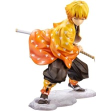 Zenitsu Agatsuma Aksiyon Figürü, Dövüş Versiyonu, 16 Cm, Anime Temalı Koleksiyon Oyuncağı