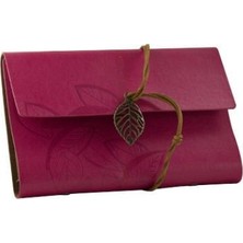 Practika 12X18.5 cm Cüzdan Görünümlü Not Defteri Suni Deri Kapak 90 Sayfa Günlük