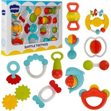 Çıngırak ve Dişlik Set 12'li Büyük Kutu