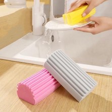 Nemli Silgi Süngeri Banyo, Mutfak, Bulaşık, Cam ve Araba Için Çok Amaçlı Temizlik Süngeri
