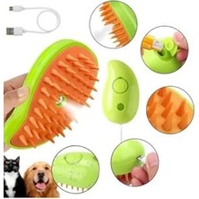 Buharlı Kedi Köpek Fırçası Şarjlı Soğuk Buhar Tüy Tarağı Tüy Toplama Tarama Fırça Tarak