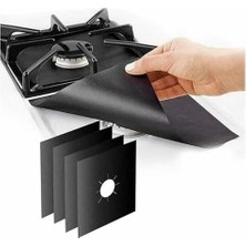 4'lü Ocak Örtüsü | Ocak Koruyucu Kağıt Her Eve Lazım Ocak Temizlik Pedi