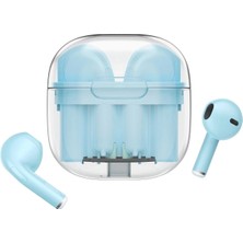 Venüs Shopping Mey Ithalat®  Ls-09 Bluetooth 5.3 Tws Kablosuz Airpods Kulaklık - Mavi