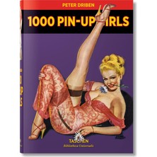 Taschen 1000 Pin-Up Girls (Bibliotheca Universalis) (Multilingual Edition) Hardcover - Peter Driben