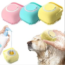 Evcil Hayvan Yıkama Kesesi – Kedi ve Köpekler Için Kolay Banyolu Tüy Temizleme Filesi (Pembe)