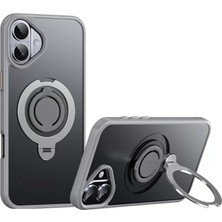 Joko iPhone 16 Plus Avatar 360 Dönen Magsafe Kapak - Titan Gri