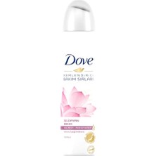 Dove Kadın Sprey Deodorant Lotus Çiçeği Kokusu Işıldayan Bakım, 150 ml