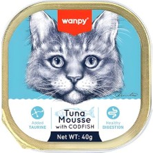 Ton ve Morina Balıklı Alutray Yaş Kedi Maması 40GR