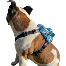 Köpek Sırt Çantası – Geri Dönüştürülmüş Malzeme, Su Geçirmez, Göğüs Tasması Fonksiyonlu, Ayarlanabilir,çantalı Göğüs Tasması,cute,small