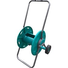 55588 60 M Kapasiteli Tekerlekli Hortum Toplama Sarma Arabası