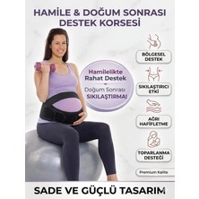 Ankaflex Hamile Korsesi Balenli Bel Pelvis Destek Kemeri Doğum Öncesi Gebelik Desteği Doğum Sonrası Karın Toparlayıcı Korse
