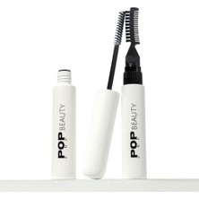 Pop Beauty Kaş Sabitleyici ve Şekillendirici, Kaş Fırçası, Tarağı ve Sabitleyici Jel (Laminasyon Etkili)