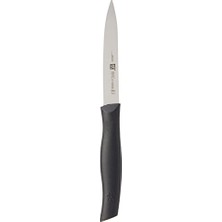 Zwilling Twin Grip Soyma Doğrama Bıçağı, 10 Cm, Siyah
