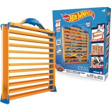 Hot Wheels Rack N' Track Saklama Kutusu, 44 Araba Veya Diğer Oyuncaklar Için – Vitrin Kutusu, Toplama Kutusu, Koleksiyon Kutusu, Çok Renkli, Arabalar Dahil Değildir (Hwcc9)