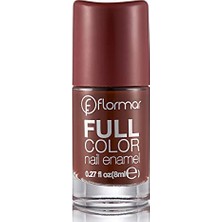 Yoğun Renk Veren Parlak Oje Kiremit Kırmızısı Full Color Nail Enamel FC10 Penthouse