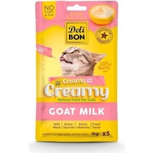 Delibon Creamy Ödül Maması Keçi Sütlü 15GR 5li Paket