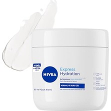 Nıvea Yoğun Nemlendirici El & Vücut Bakım Kremi 400ML, Normal/kuru Ciltler 48 Saat Nemlendirme