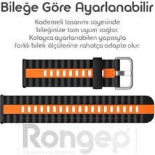 Bey Fit 4/4 Pro/fit 3 ile Uyumlu Dual Loop Silikon Kordon Premium Yumuşaklıkta Bileği Rahatsız Etmeyen Deformasyona Dayanıklı Çift Renk Yedek Fit 4 Kayışı